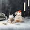 Glitzhome® 7"H Halloween Resin Skeleton Frogs Table Decor Set